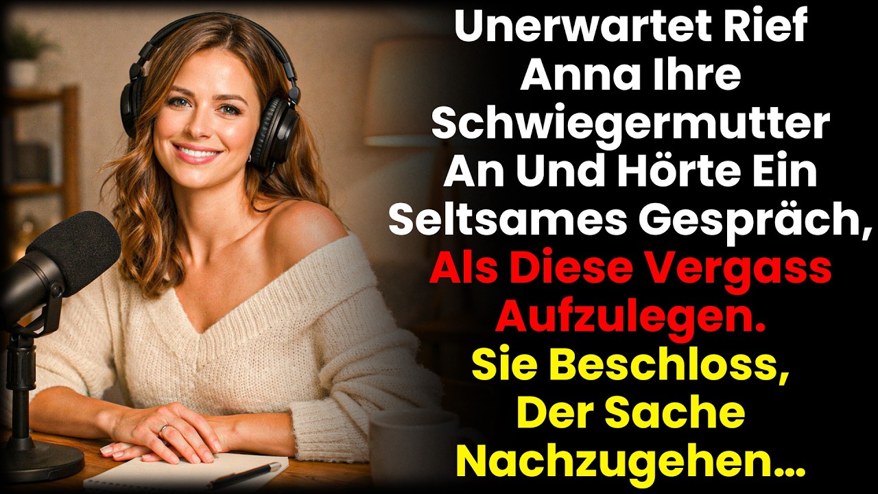 Als Anna ihre Schwiegermutter anrief, hörte sie ein Gespräch… sie hatte nicht aufgelegt