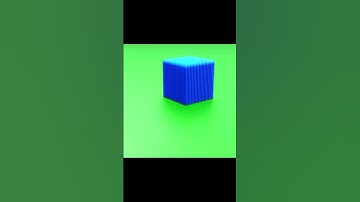 Blender Cube Breaking Animation #shorts