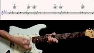 Guitar TAB : You Won't See Me - The Beatles - isolated track