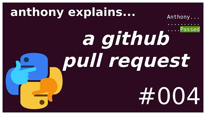 how to make a simple github PR (beginner) anthony explains #004