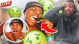 B LOU REACTS TO SPEED EATING A *SCORPION* ON STREAM.. (COPS CALLED)