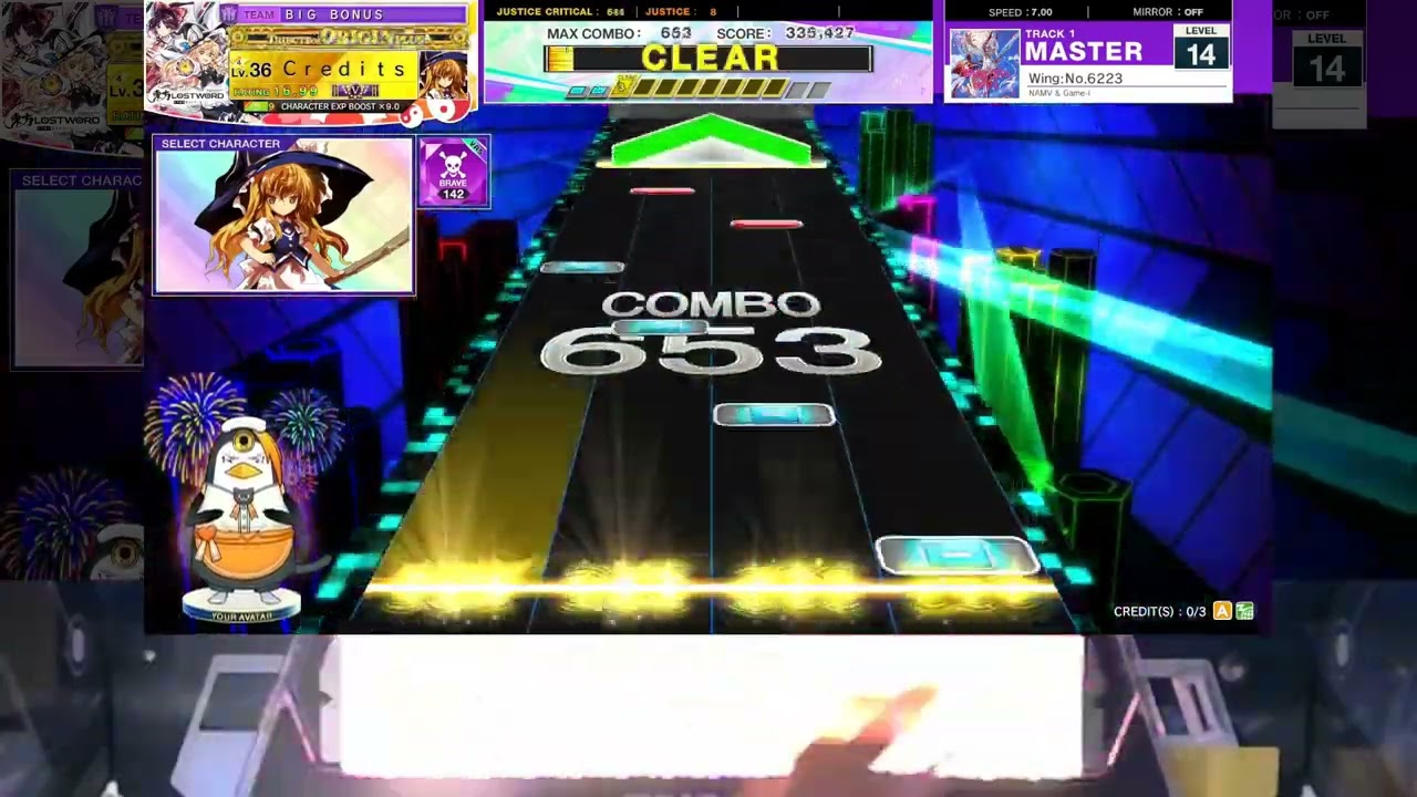 【CHUNITHM X-VERSE】Wing:No.6223 MASTER ALL JUSTICE