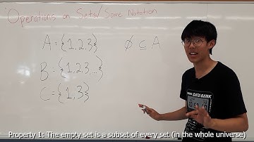 Sets and Set Notation - David Pham