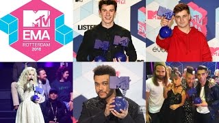 MTV EMA 2016 Nominees & Winners