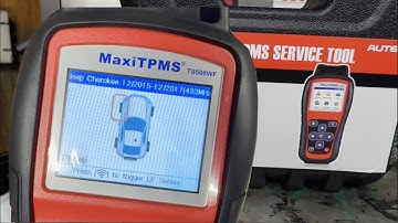HOW TO PROGRAM TPMS WITH AUTEL TS508WF
