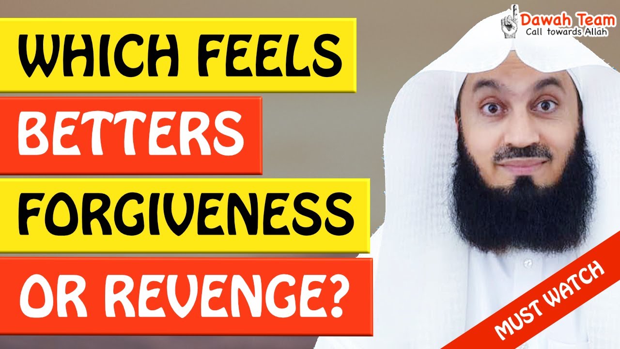 🚨WHICH FEELS BETTER, FORGIVENESS OR REVENGE?🤔 ᴴᴰ - Mufti Menk