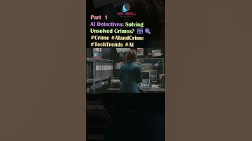 AI Detectives: Solving Unsolved Crimes? 🤖🔍 The Future of Criminal Investigation with AI #AI Part 1