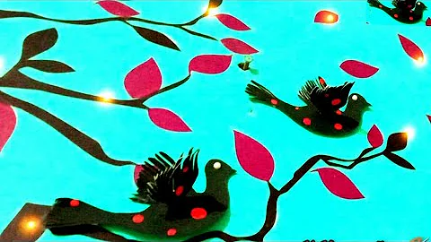 3D paper birds tutorial - DIY crafts ||3D Room decor || paper pigeons making