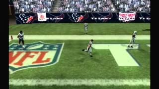 Madden 10 ps2 Andre Johnson Amazing One-Handed Catch