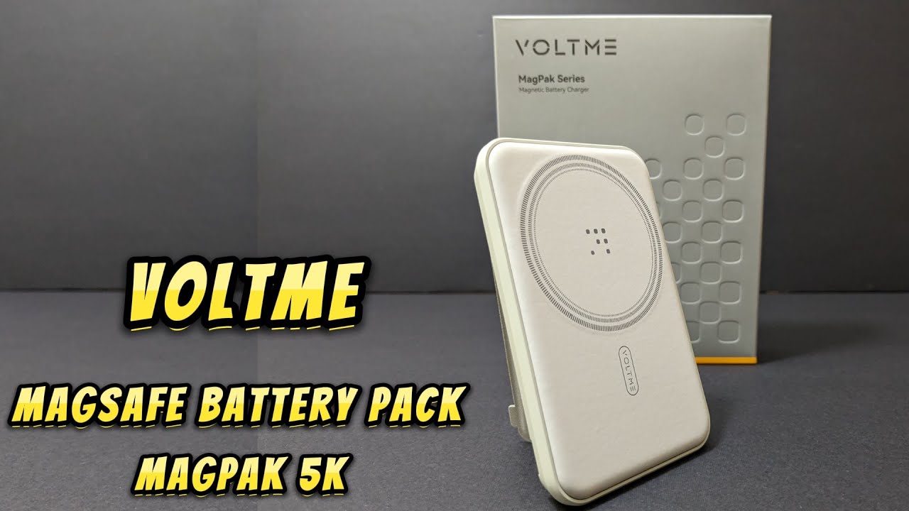 Power Up Your iPhone with VOLTME's Ultra-Slim MagSafe Battery Pack