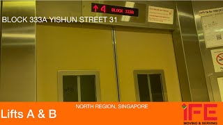 Details HDB Block 333A Yishun || IFE Elevator News