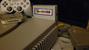 UniROM utilities, features & how to make FreePSXBoot card PS1