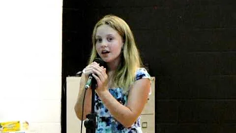 The beautiful Ms. Virginia Conant sings!