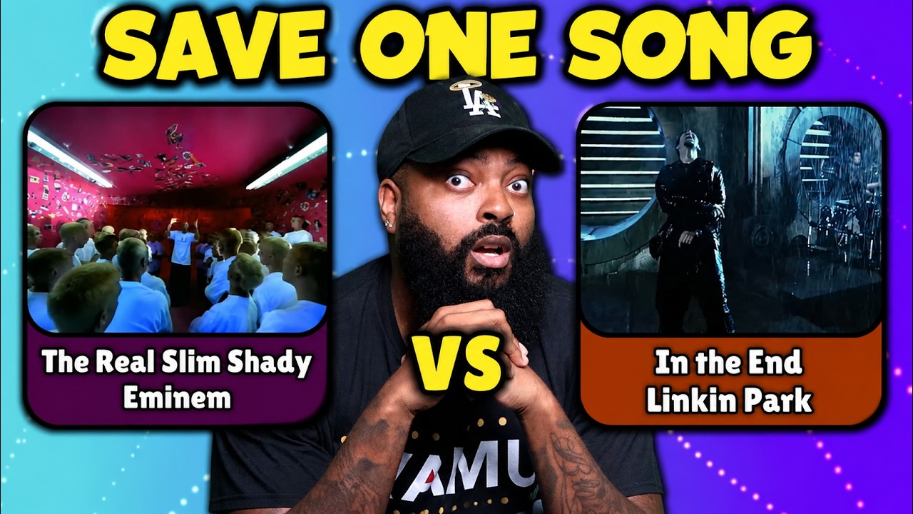 Eminem The Real Slim Shady Vs Linkin Park In The End | Save One Song