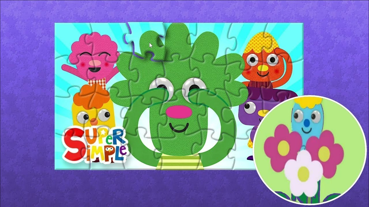 Best Animation Hide And Seek Noodle & Pals Super Simple Songs puzzle ...