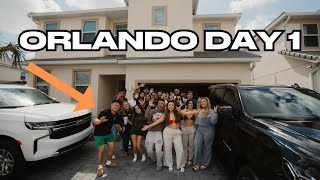 THE WHOLE FAMILY FLEW TO FLORIDA! **DAY 1**