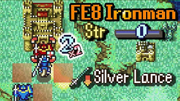 FE8 Step 1: Do barely any damage with a silver lance
