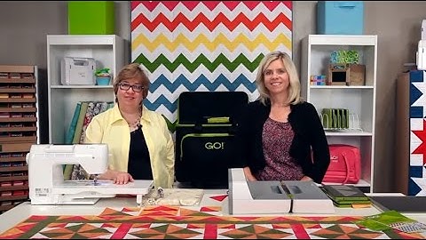 Quilting Tutorial - GO! Big Electric Fabric Cutter