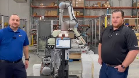 Programming a Robotic palletizer in 15 mins!