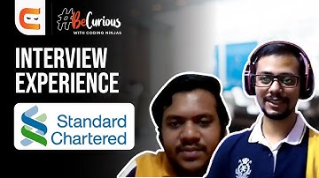 Interview Experience of Standard Chartered| 🔥Must Watch for Students Preparing for Placements 🔥