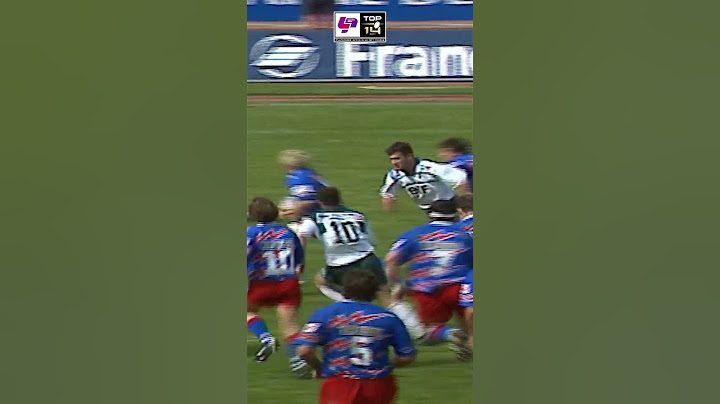 Le secret de cet essai ? Le lancer en touche parfait de Vincent Moscato évidemment ! 😜