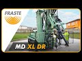 Fraste multidrill xl 170 dr  double rotary specialised for geothermal loops drilling