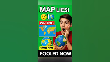 🌍 “Your Map Is Lying to You 😳🗺️” #shorts #map #world #lies #dhoka
