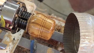 Completing a Rough-Turned Lidded Box:   (2)     Woodturning with Sam Angelo