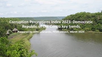 Corruption Perceptions Index 2023 Democratic Republic of the Congo key trends