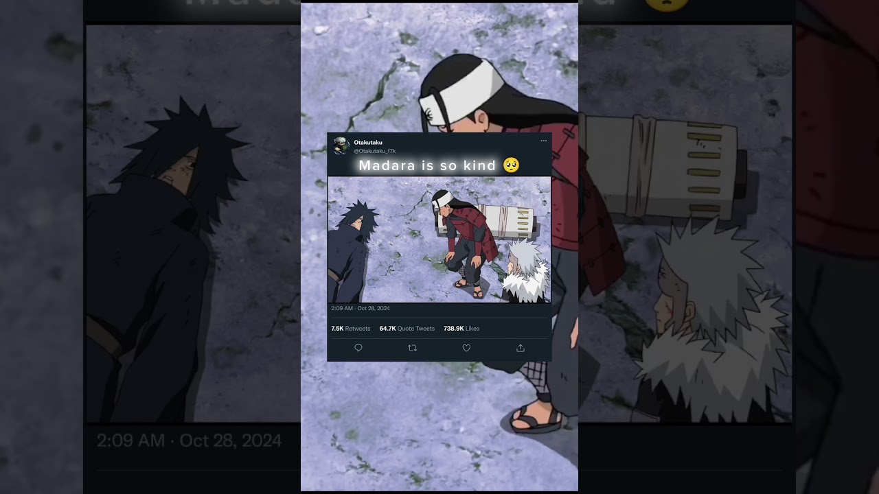 Madara is so kind 🥺!! 