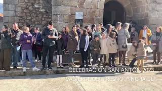 Celebración de San Antón 2023. Valverde del Fresno