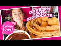 Churros con chocolate sin churrera/Cocina Fácil edición julio/Marisolpink