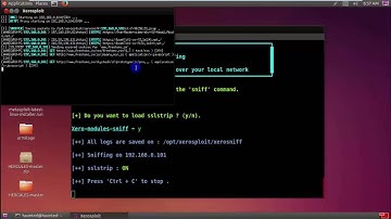 Xerosploit Perform Man in The Middle Attack