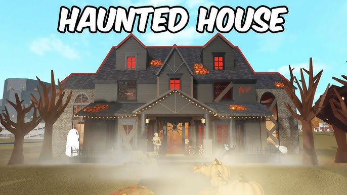 Cute Pastel Halloween House, BLOXBURG UPDATE! 0.8.0