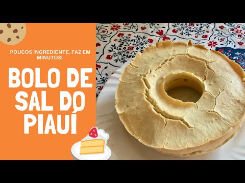 Bolo de Sal do Piauí Receita por EiVasconcelos - Cookpad