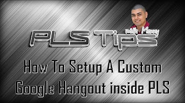 How To Setup A Custom Google Hangout with the Power Lead System | Manny Lopez