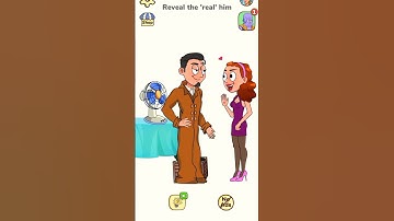 He tried to fool the girl a lot but couldn