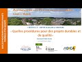 9  quelles procdures pour des projets durables et de qualit 