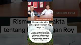 Rismon membongkar kebohongan Roy Suryo cs