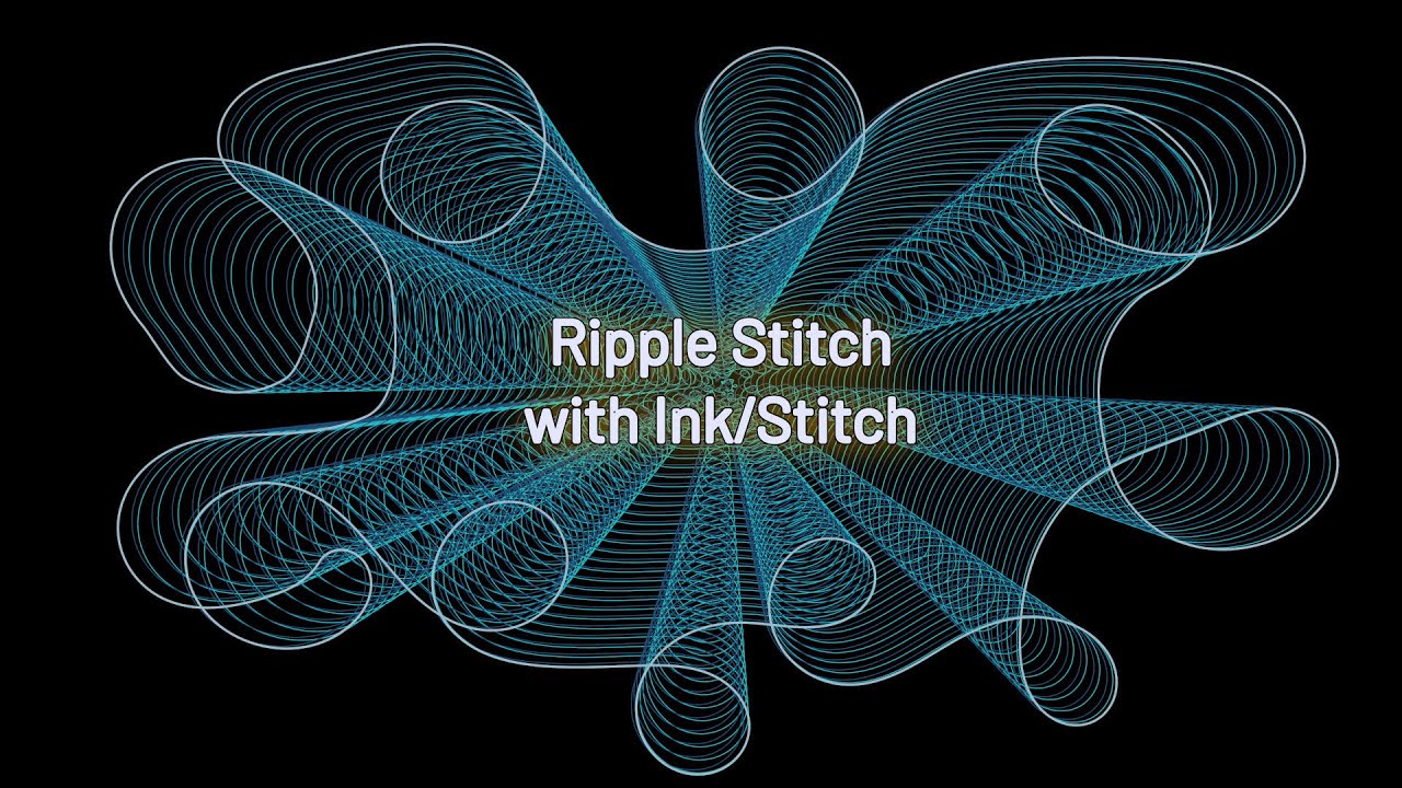 Ripple Stitch - YouTube