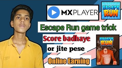 Escape Run game trick in mx player | Increase Score in game | Brothers Club