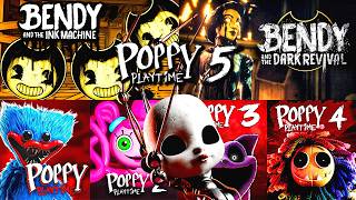 Bendy and the Ink Machine | Bendy and the dark Revival | Poppy Playtime Chapter 1, 2, 3, 4, 5