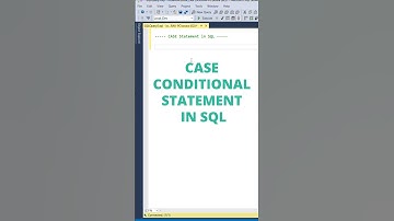 Learn SQL CASE with Real Example | Explained Simply