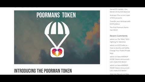 EOS Airdrops: Airgrab your tokens - Action needed