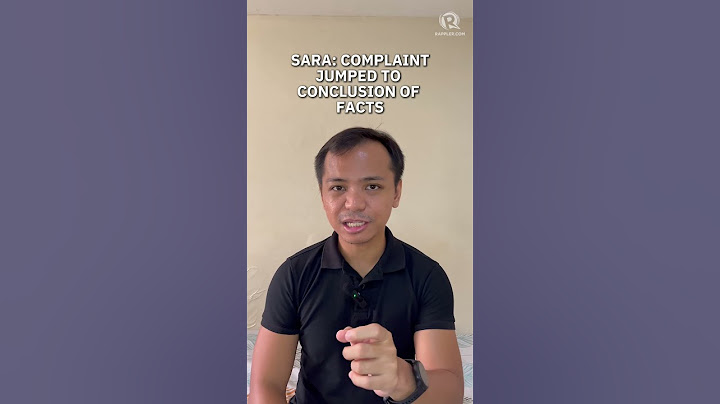 EXPLAINER: Prosecution's rebuttal to VP Sara's arguments vs impeachment