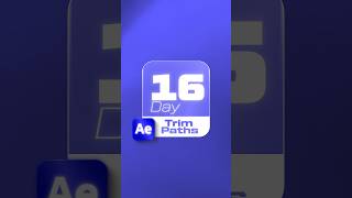 Trim Path Day 16 After Effect tips#aftereffect #shorts #ado#editor#ethiopianvideoediting