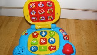 Vtech First Computer.vtech Baby Babys Laptop With Nursery Rhymes, Music And Light