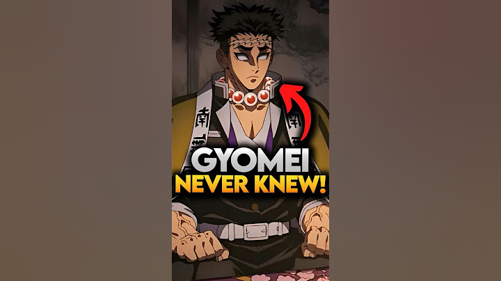Gyomei Never knew the TRUTH! Demon Slayer Explained #demonslayer #shorts