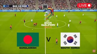 [LIVE] Bangladesh vs South Korea AFC Asian Qualifiers 26 Full Match - eFootball PES 21 Simulation