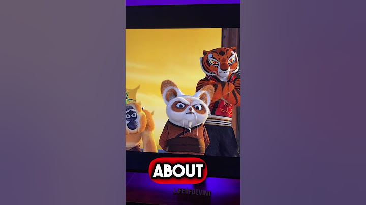 I NOTICED THIS MOVIE MISTAKE WATCHING KUNG FU PANDA..